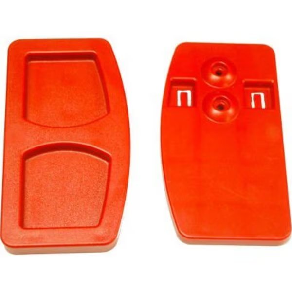 Rubbermaid Door Latch for Mega Brute Waste Collector, Red -, Specialmade Goods And Services, Mfr#: FG9W71L5RED
